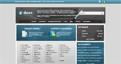 Desktop Screenshot of edooc.fr