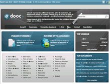 Tablet Screenshot of edooc.fr